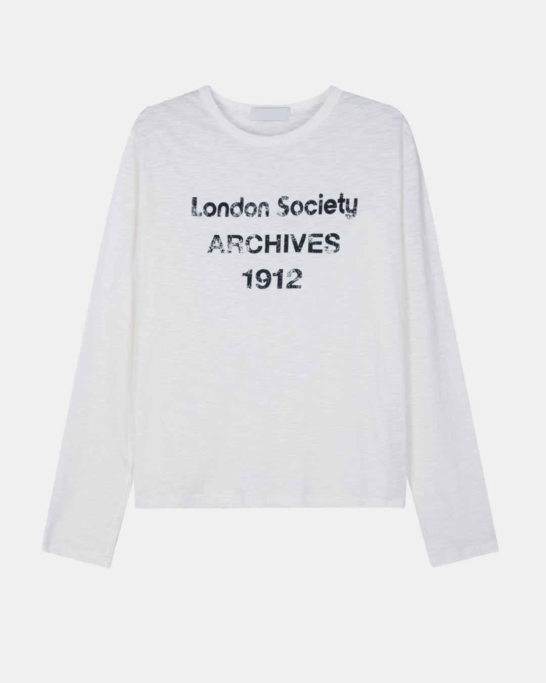 (UNISEX) London Long Sleeve Slub Tee