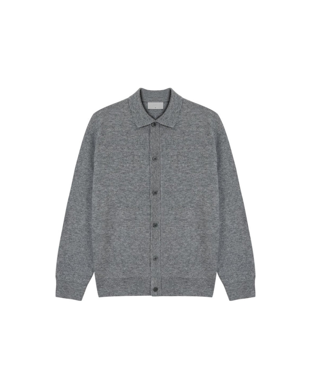 (UNISEX) Cashmere Like Soft Collar Cardigan