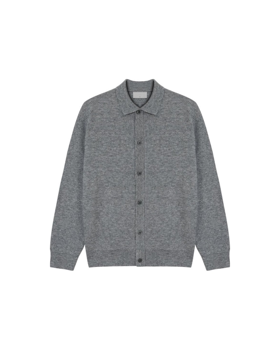 (UNISEX) Cashmere Like Soft Collar Cardigan