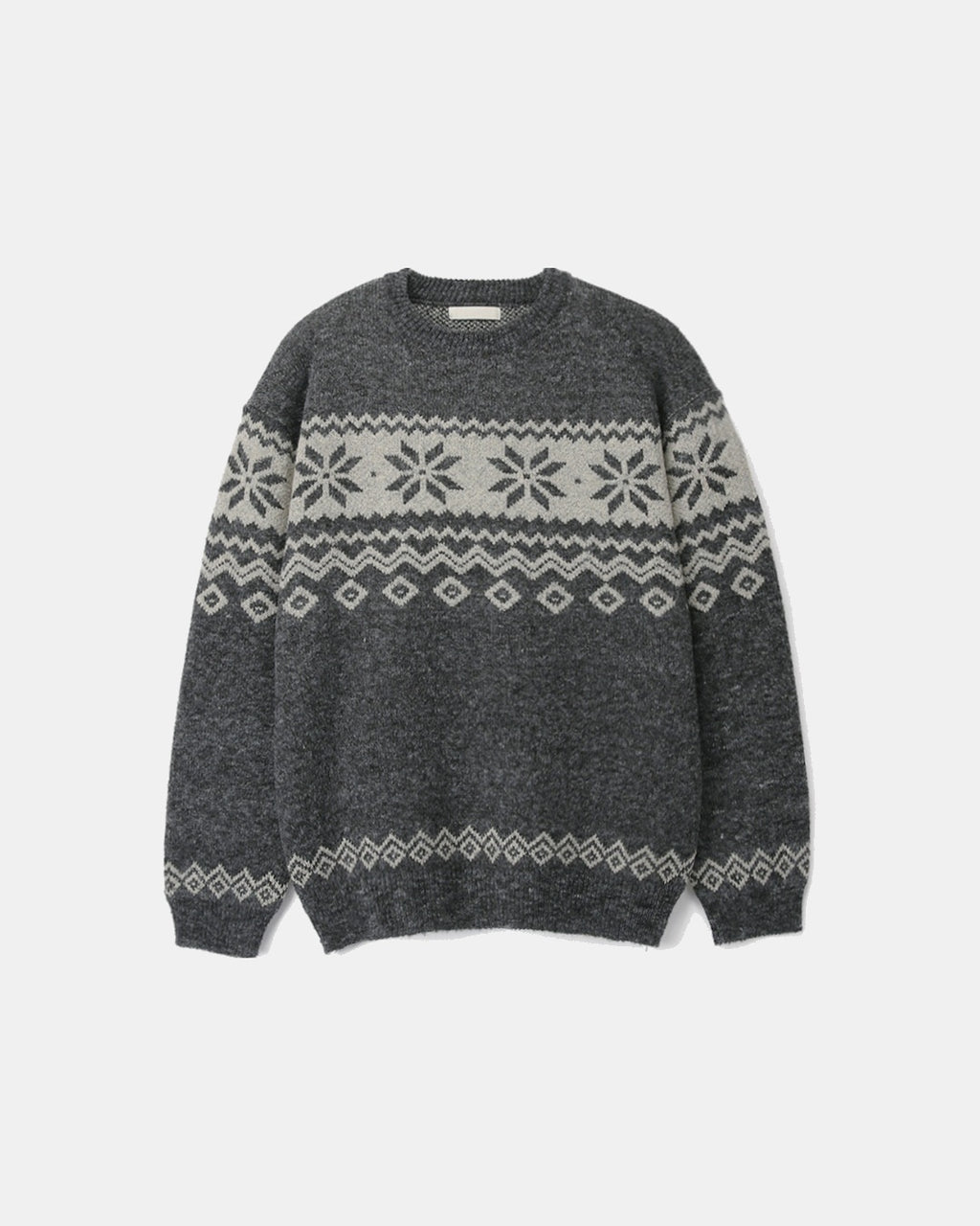 (UNISEX) Plain Nordic Knit
