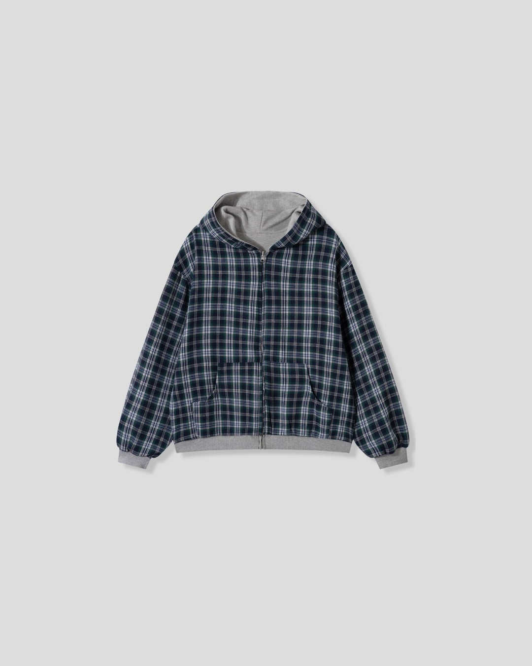 (UNISEX) Chill Reversible Over Hood Zip-Up