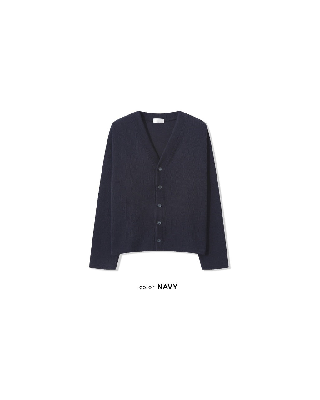 (UNISEX) Knitted V-Neck Cardigan