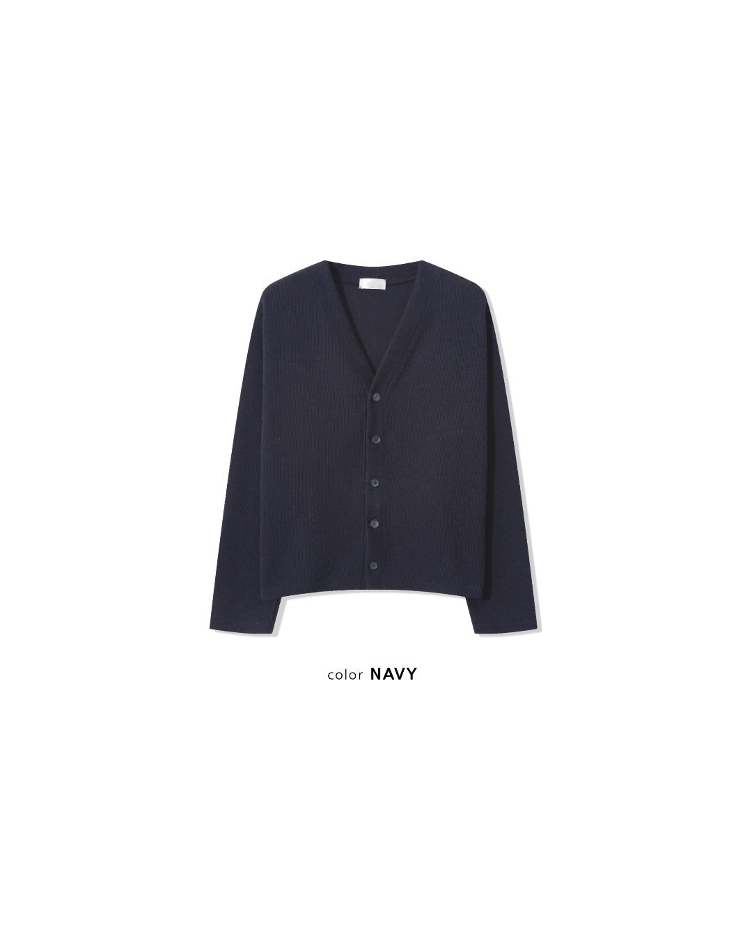 (UNISEX) Knitted V-Neck Cardigan