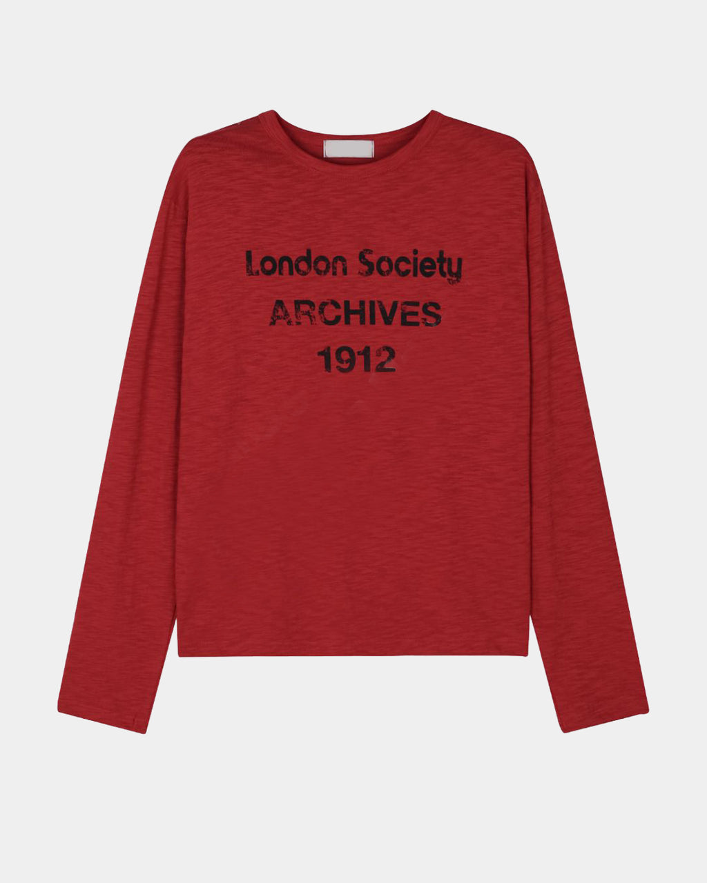 (UNISEX) London Long Sleeve Slub Tee