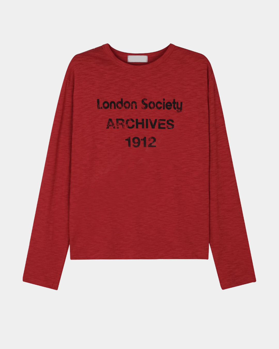 (UNISEX) London Long Sleeve Slub Tee