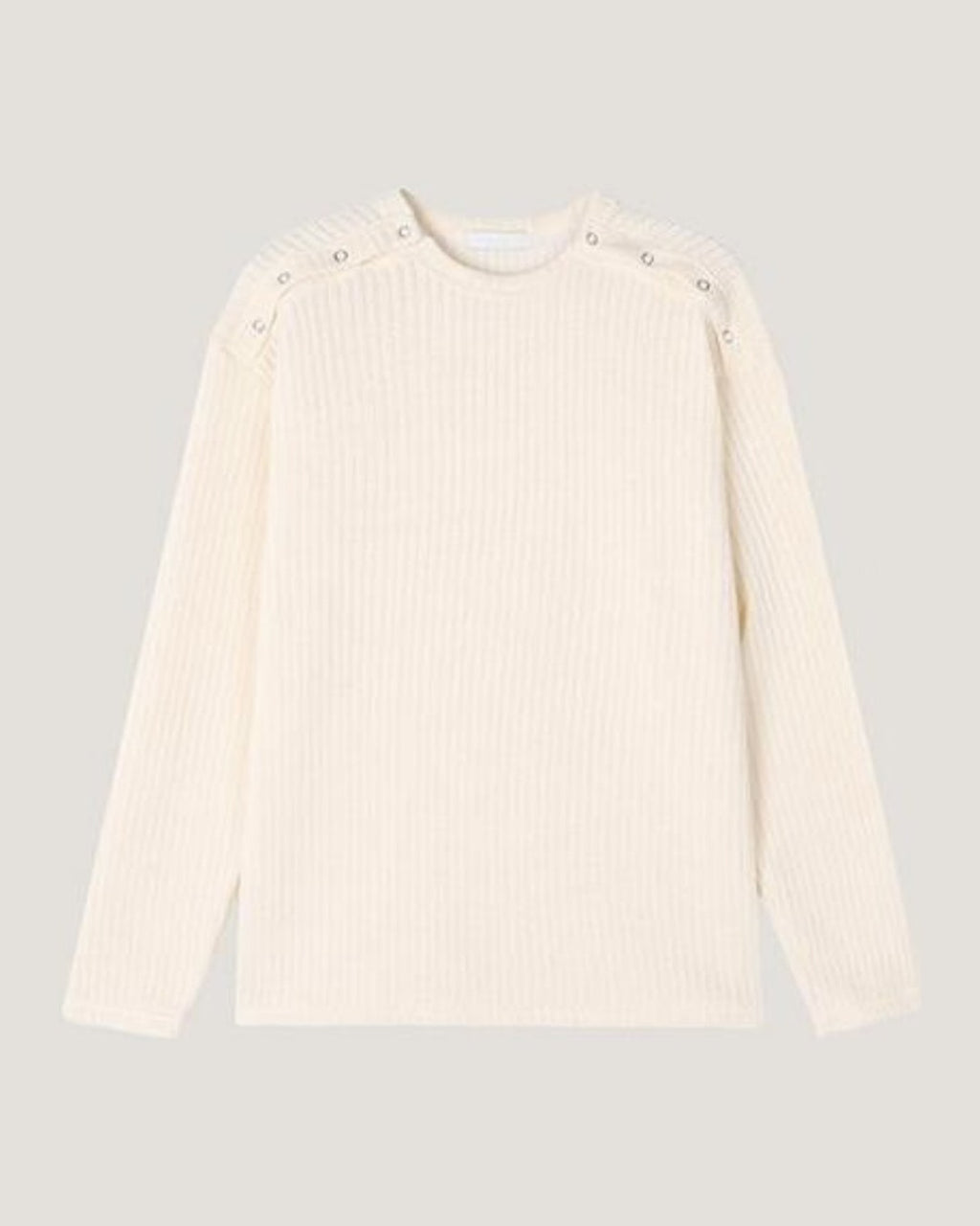 (UNISEX) Double Henley Neck Long Sleeve