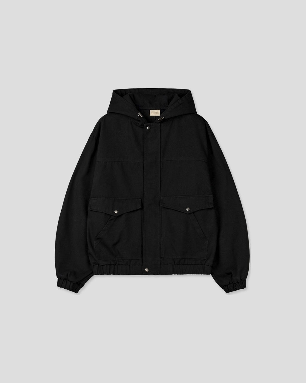 (UNISEX) Over Cotton Hooded Jacket