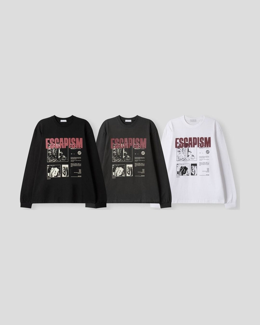 (UNISEX) Escapism Graphic Long Sleeve