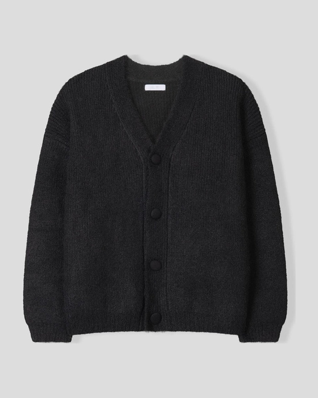 (UNISEX) Bulky Brush Wool Cardigan