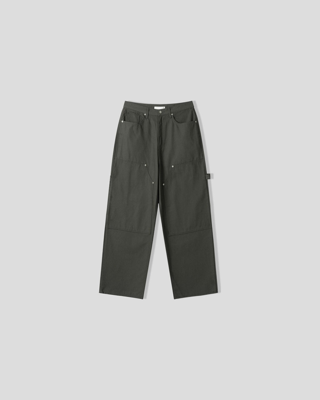 (UNISEX) Flame Double Knee Cotton Pants
