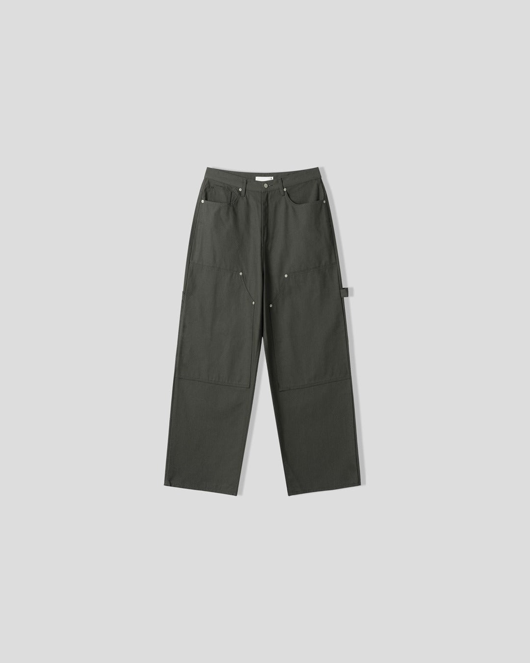 (UNISEX) Flame Double Knee Cotton Pants