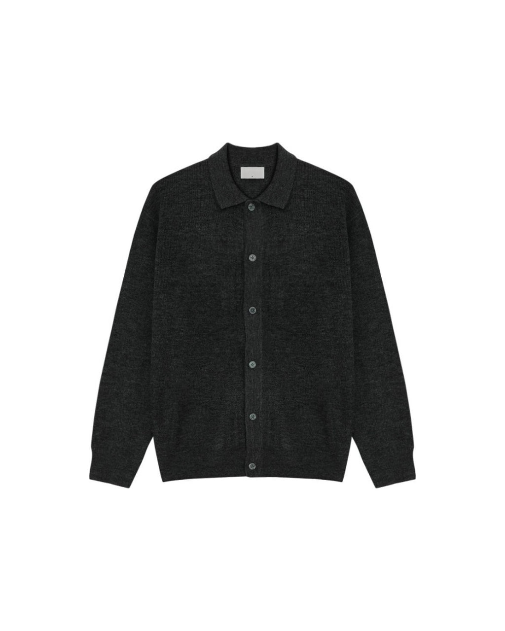 (UNISEX) Cashmere Like Soft Collar Cardigan