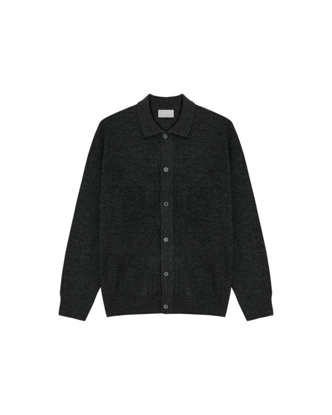 (UNISEX) Cashmere Like Soft Collar Cardigan