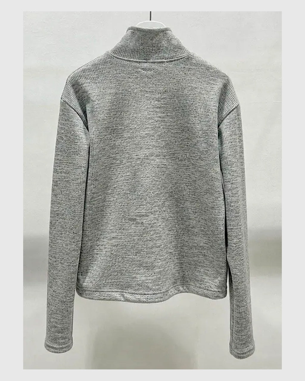 (UNISEX) Napoleon Braid Knit Zip Up