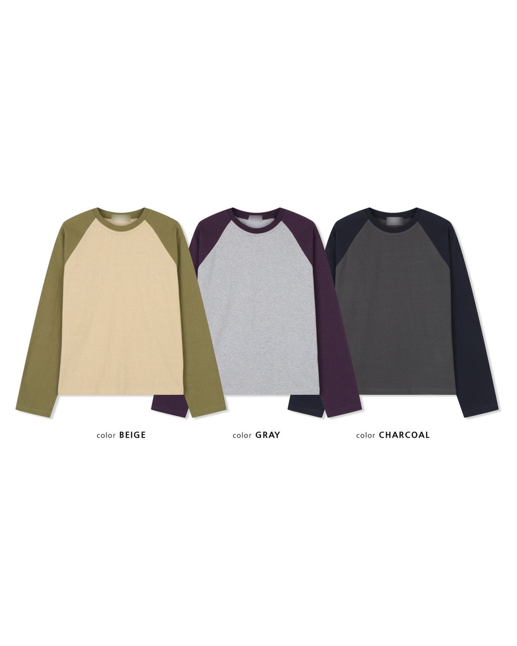 (UNISEX) Hands Raglan Long Sleeve