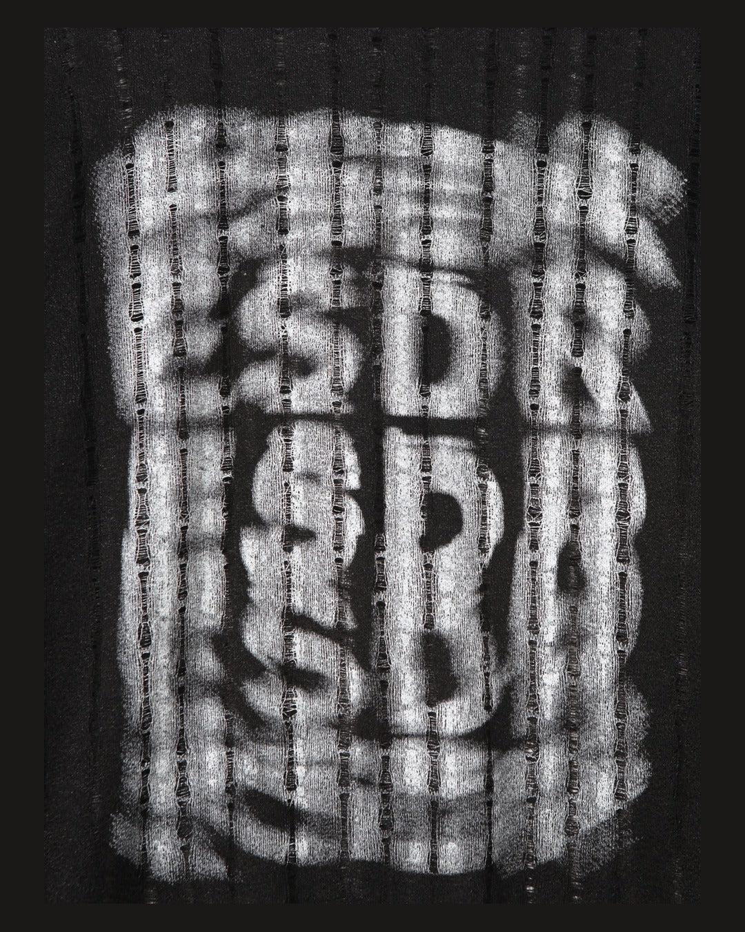 (UNISEX) ESDR Lettering Knit