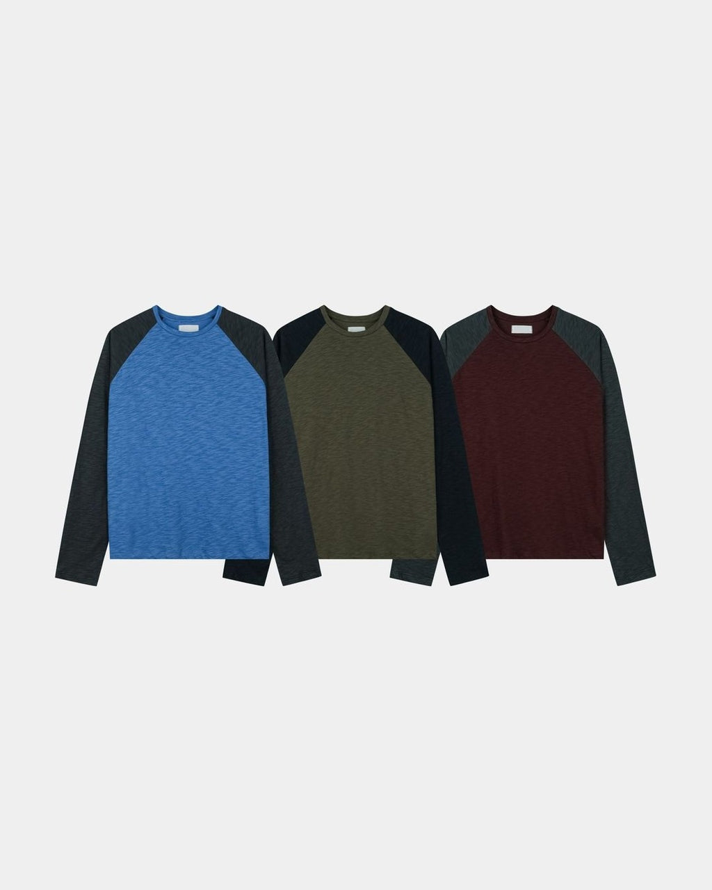 (UNISEX) Slub Raglan Long Sleeve