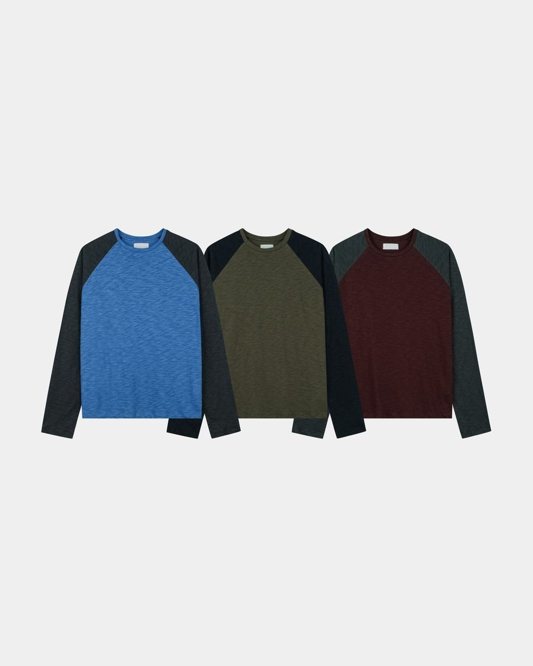 (UNISEX) Slub Raglan Long Sleeve