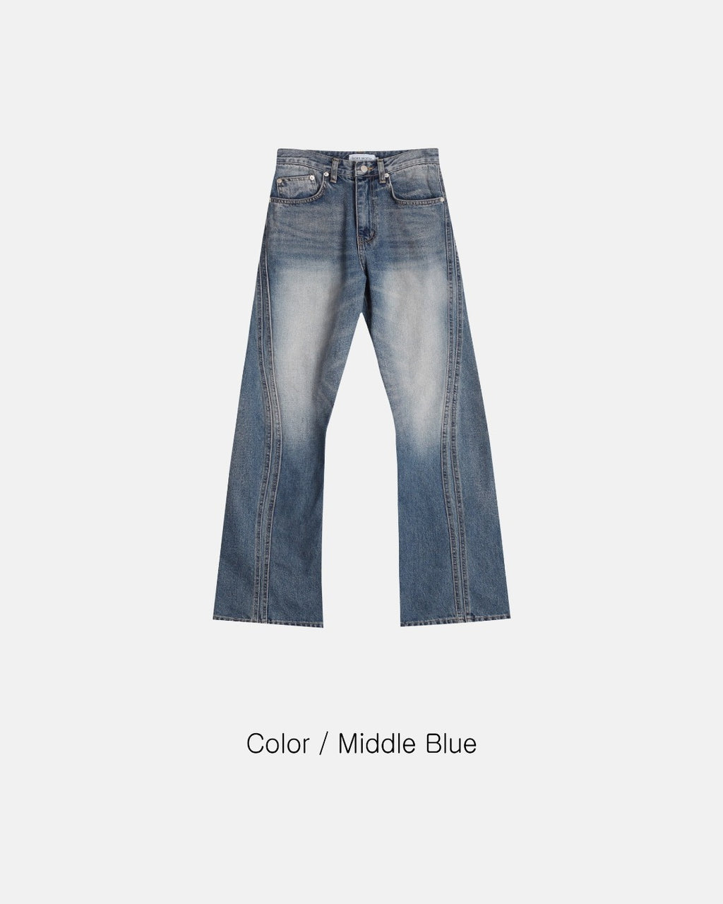 (UNISEX) Vintage Flare Denim Pants