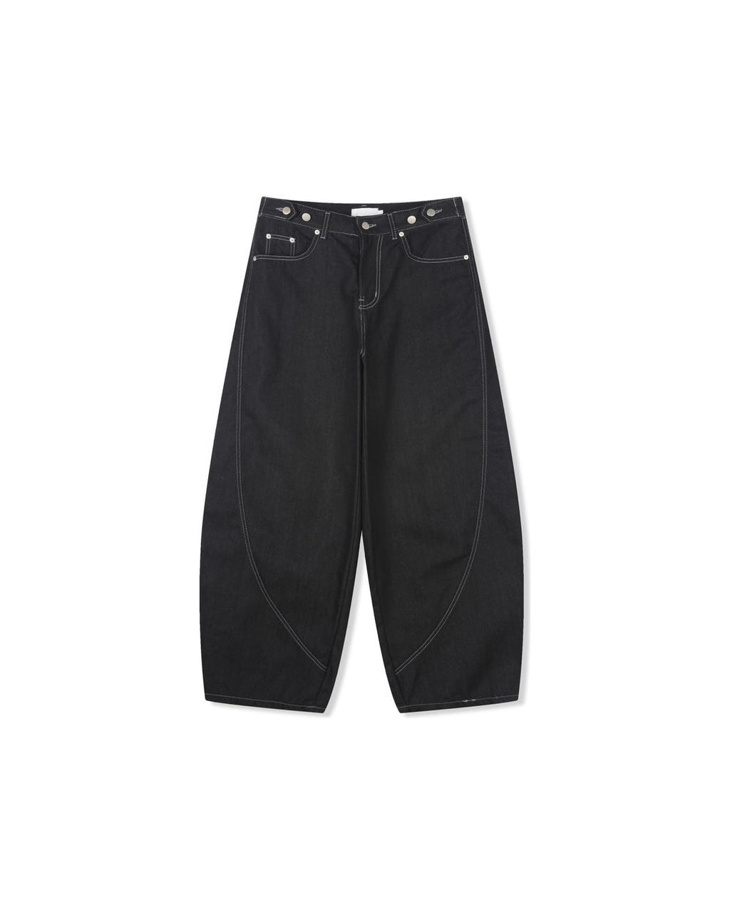 (UNISEX) Curve Non-fade Denim Pants