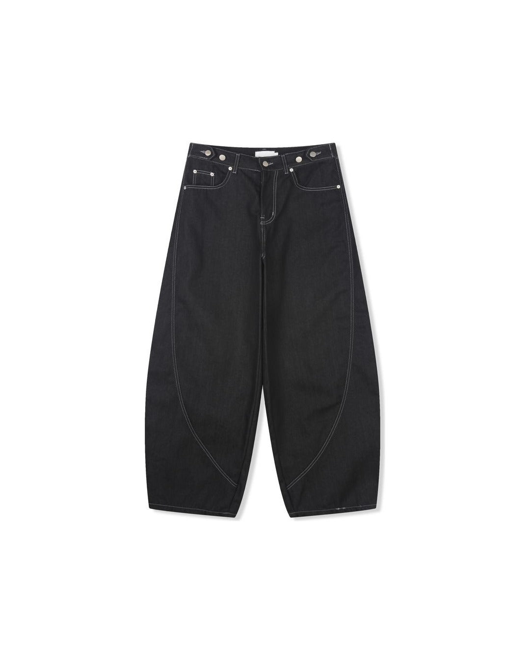 (UNISEX) Curve Non-fade Denim Pants