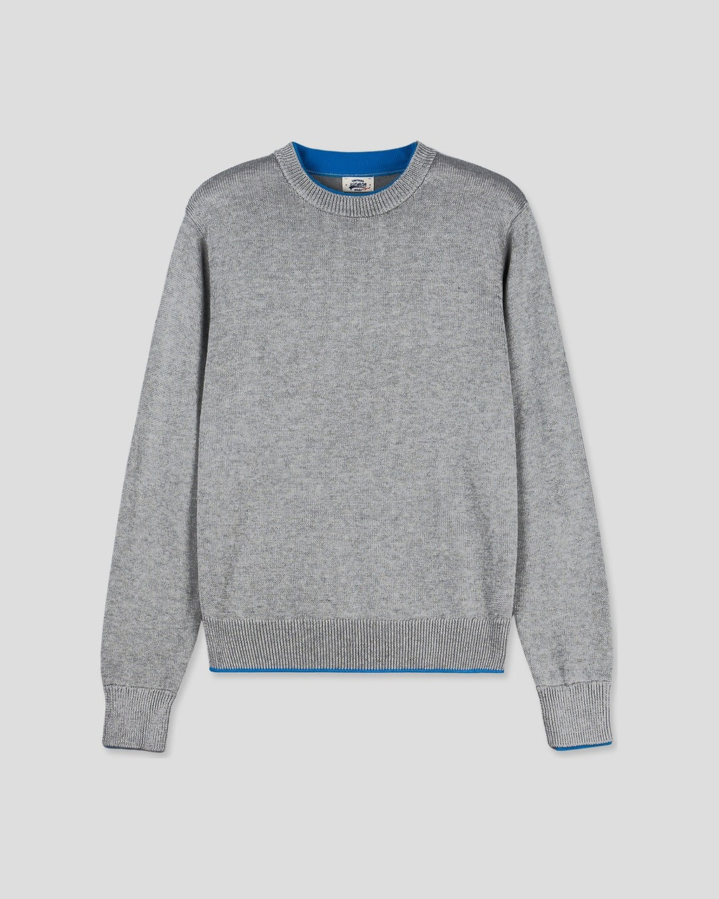 (UNISEX) Colorblock Round Knit