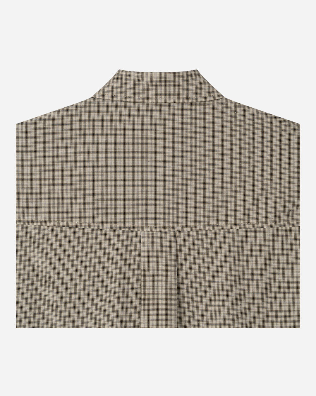 (UNISEX) Fireman Buckle Check Shirt