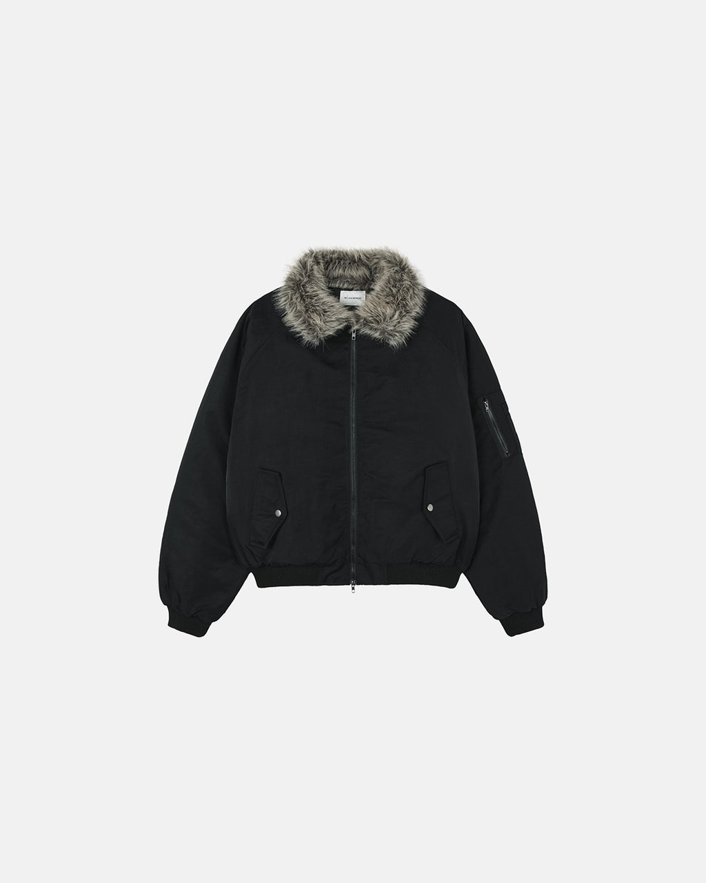 (UNISEX) Fur Trimming Quilted MA-1