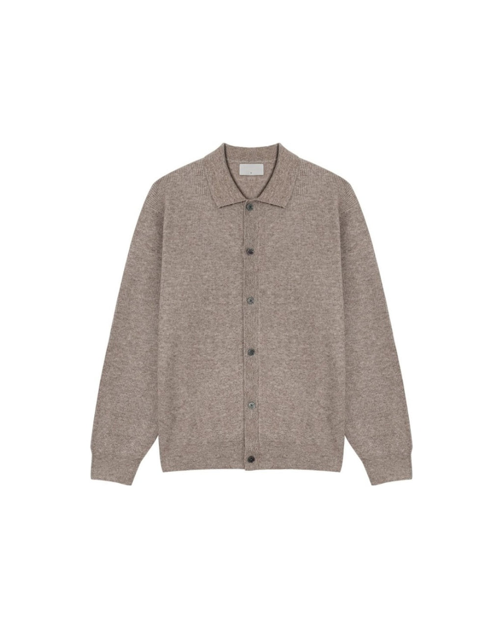 (UNISEX) Cashmere Like Soft Collar Cardigan
