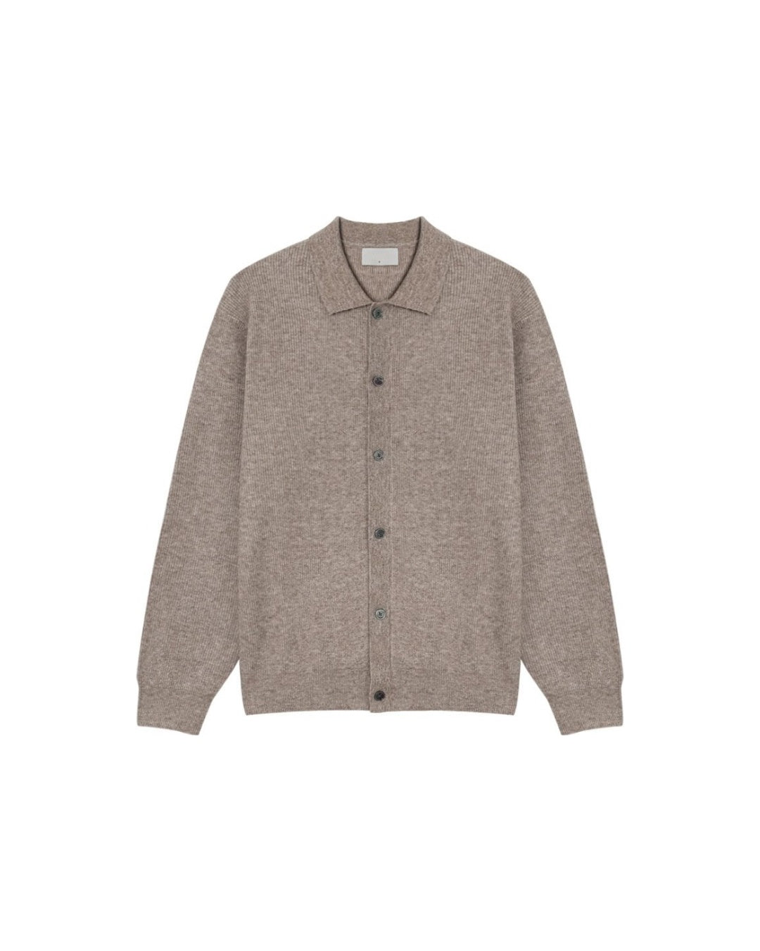(UNISEX) Cashmere Like Soft Collar Cardigan