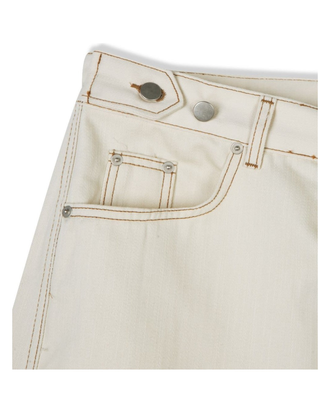 (UNISEX) Curve Non-fade Denim Pants