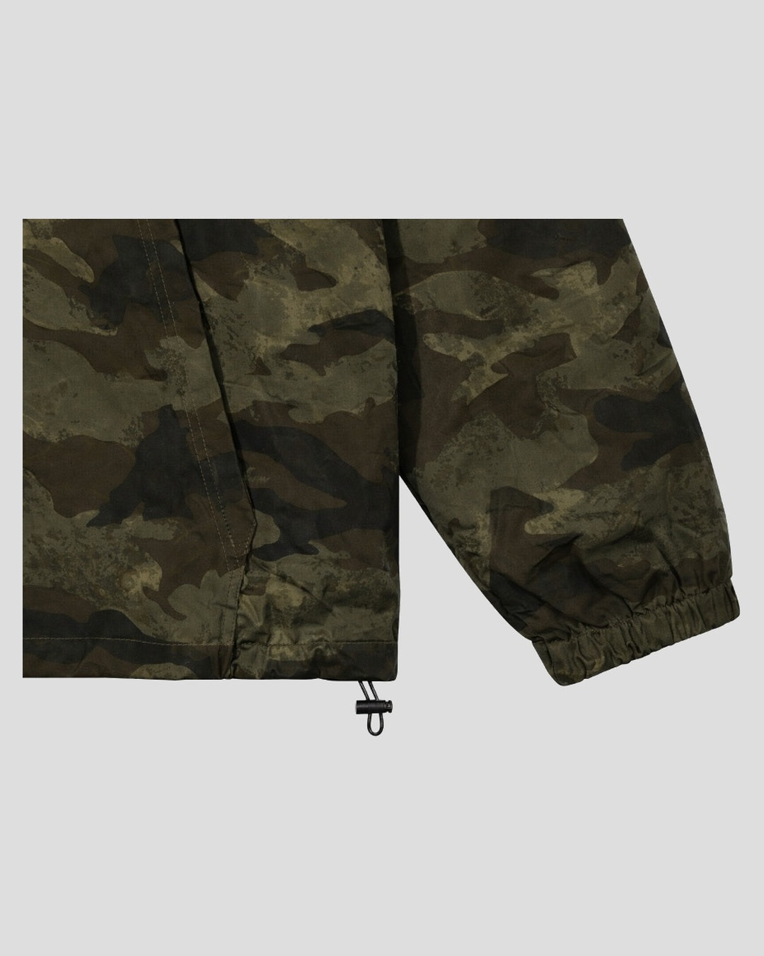(UNISEX) Camo 3way Zip Hooded Jacket