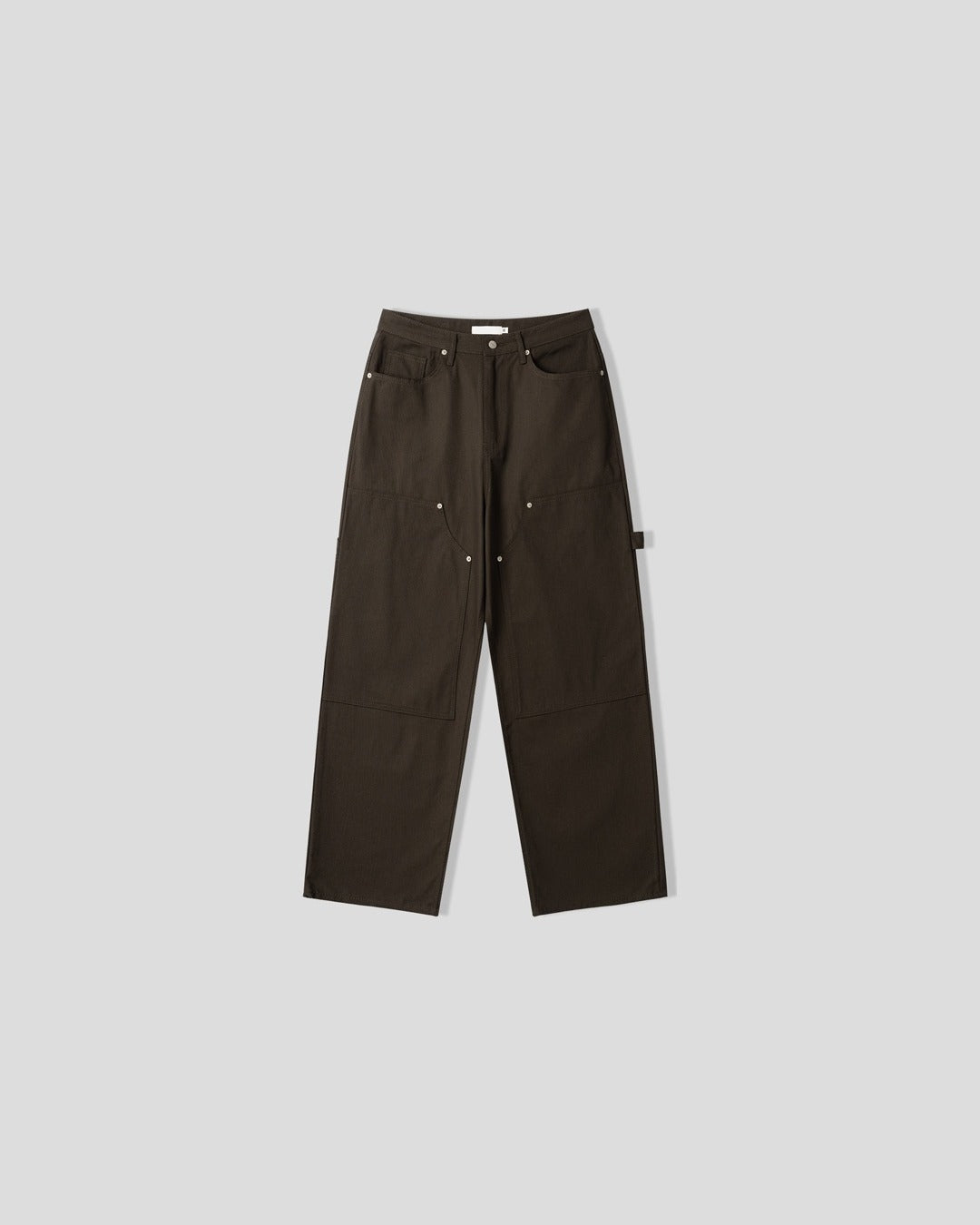 (UNISEX) Flame Double Knee Cotton Pants