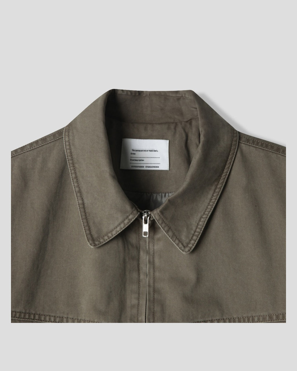 (UNISEX) Softening Work Dyeing Jacket