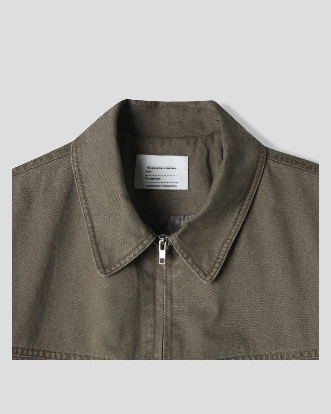 (UNISEX) Softening Work Dyeing Jacket