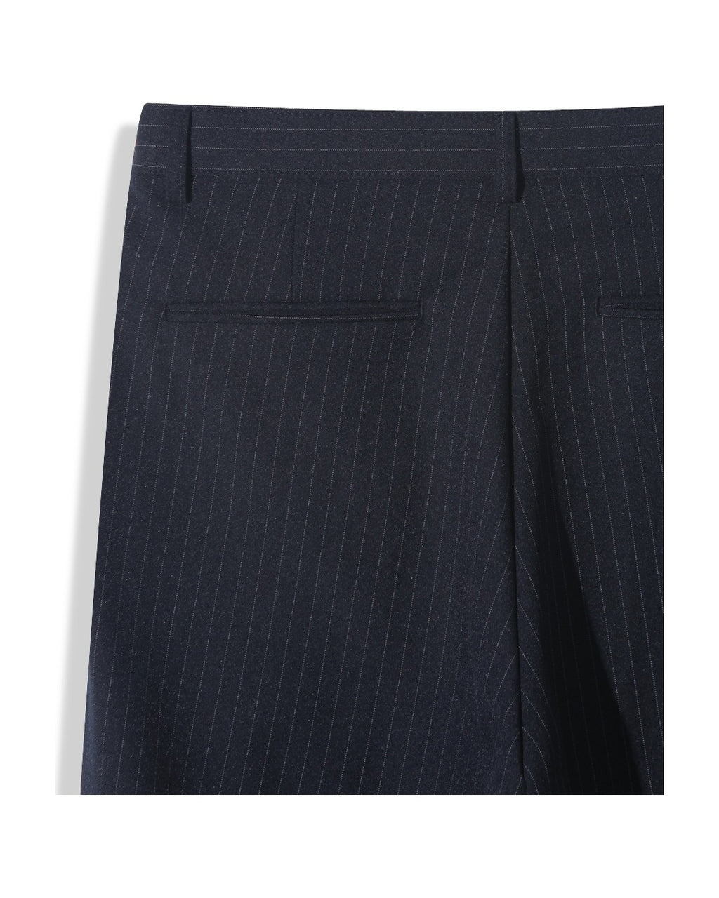 (UNISEX) Pintuck Stripe Wide Slacks