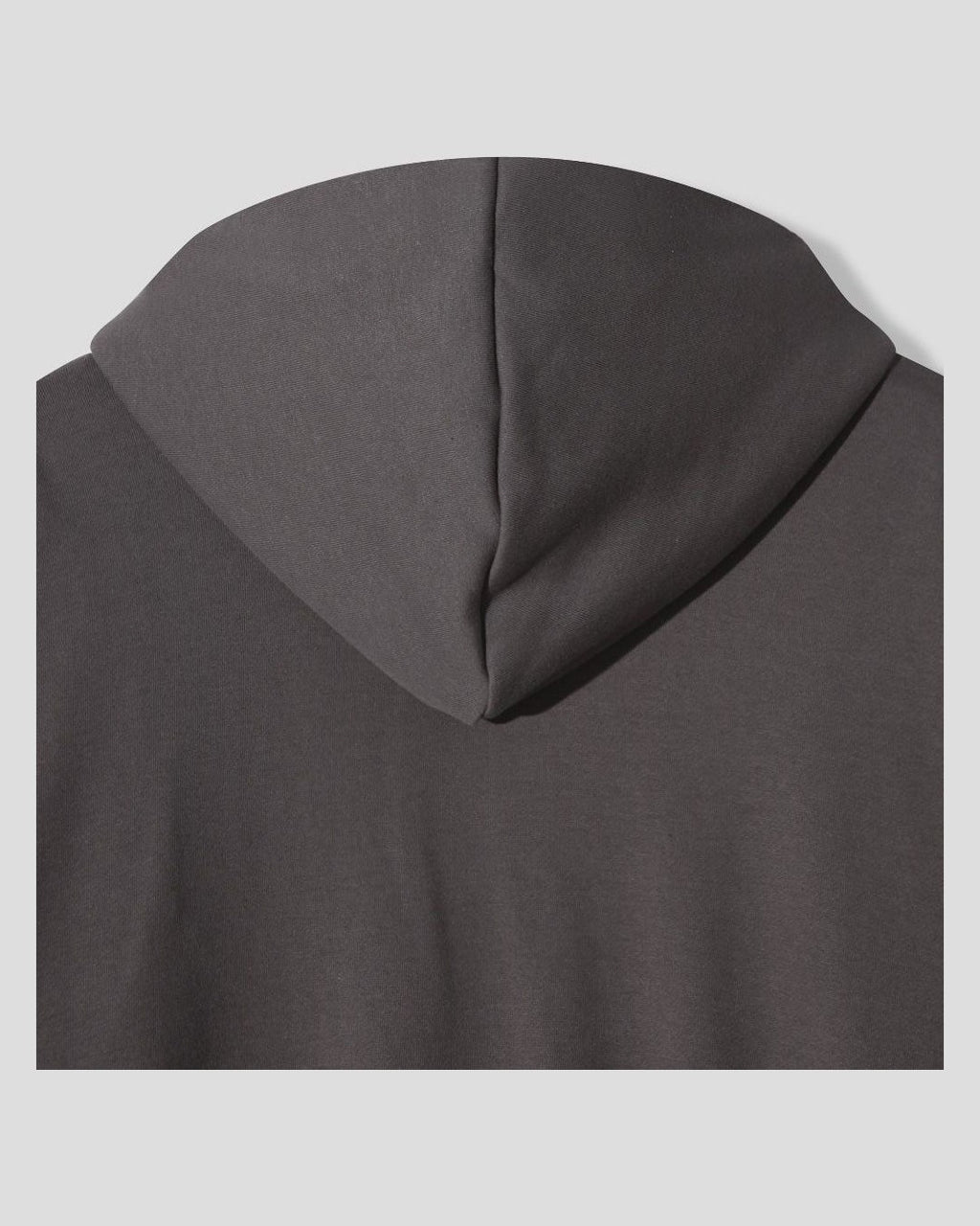 (UNISEX) Half High Neck Crop Hoodie