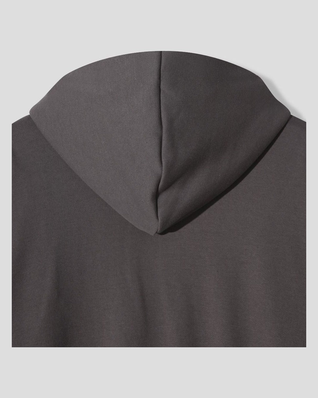 (UNISEX) Half High Neck Crop Hoodie