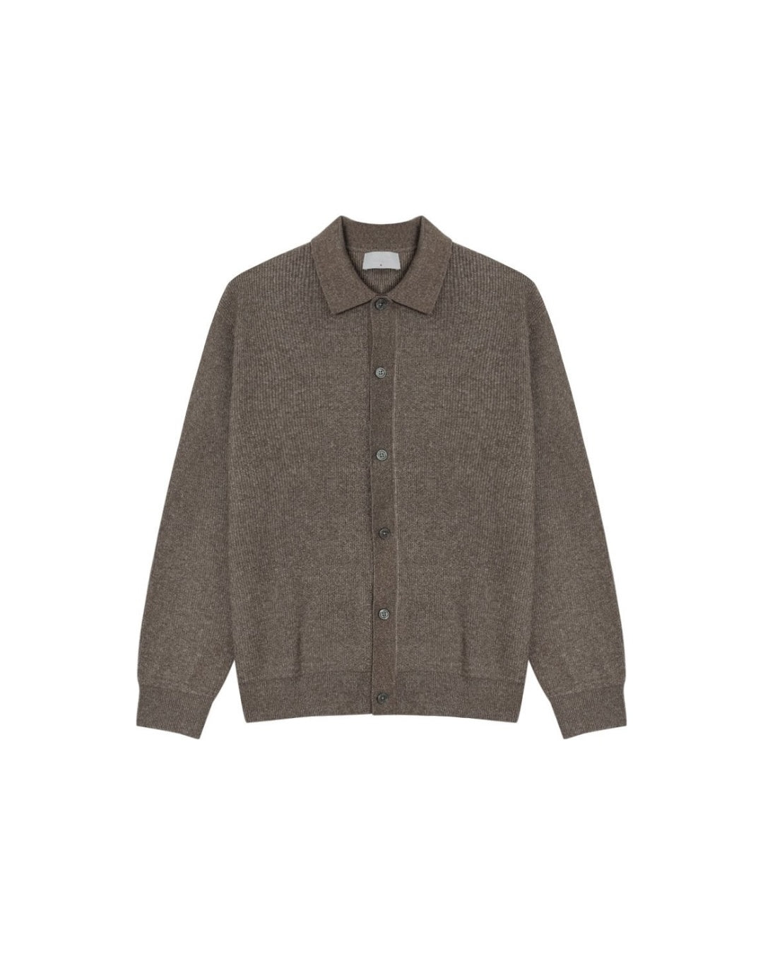 (UNISEX) Cashmere Like Soft Collar Cardigan