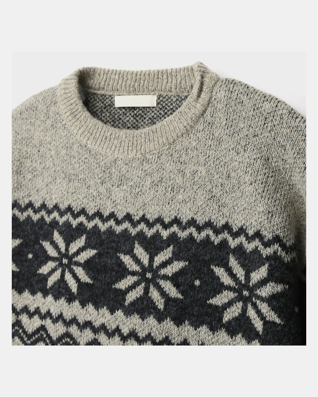(UNISEX) Plain Nordic Knit