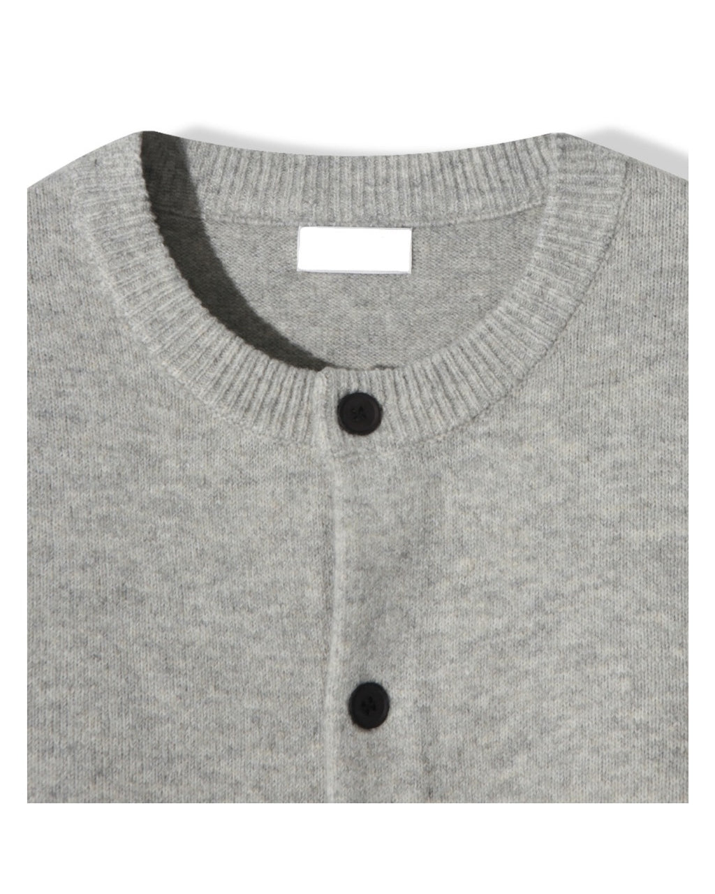(UNISEX) Wool-Blend Knit Cardigan