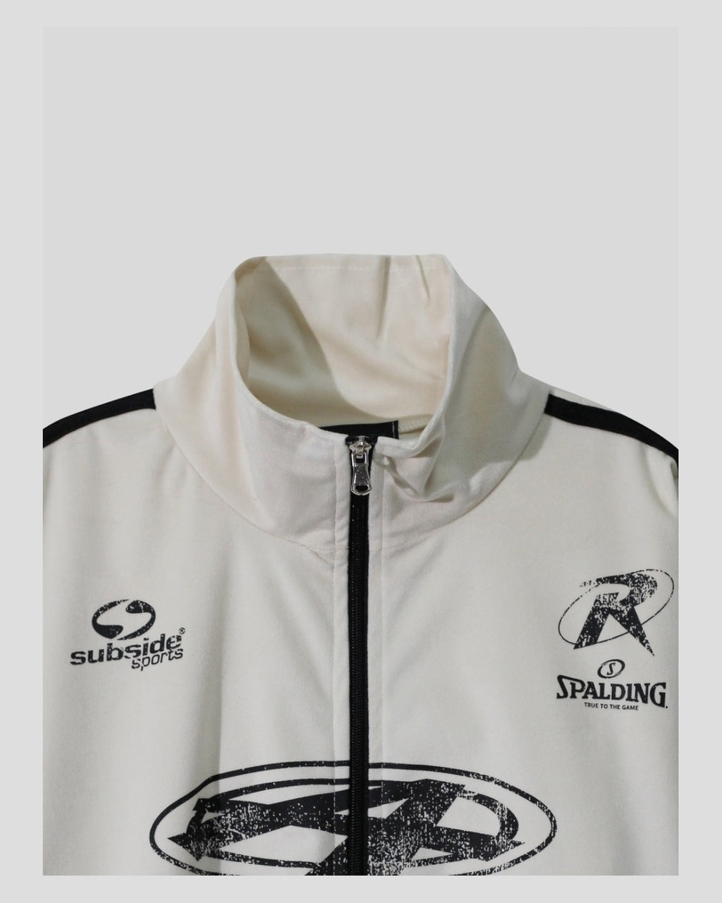 (UNISEX) Velour Track Jersey Jacket