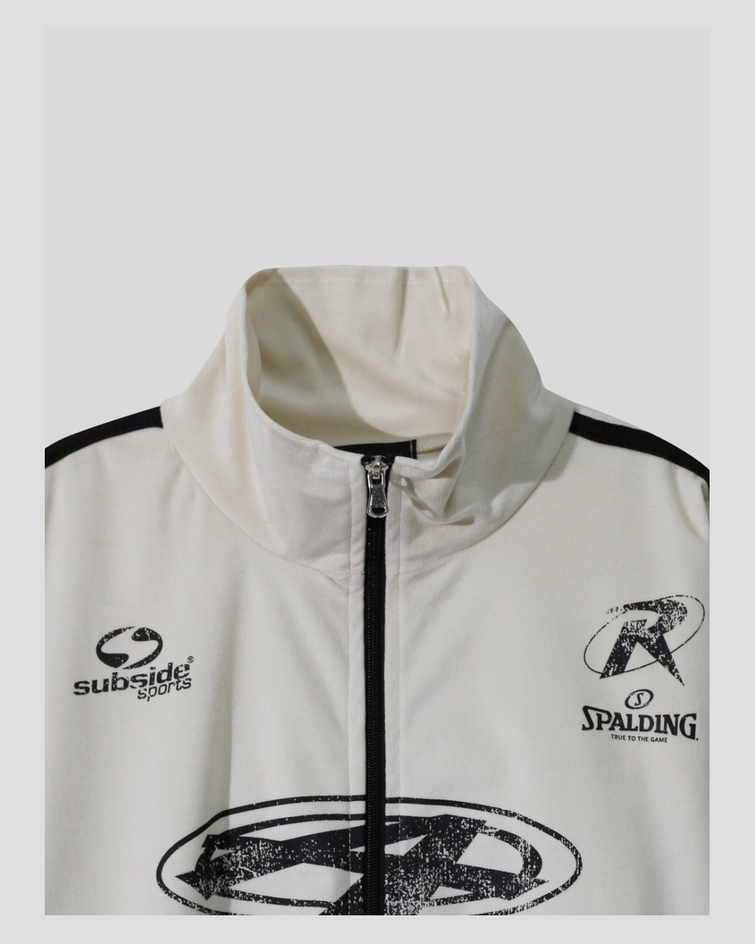 (UNISEX) Velour Track Jersey Jacket