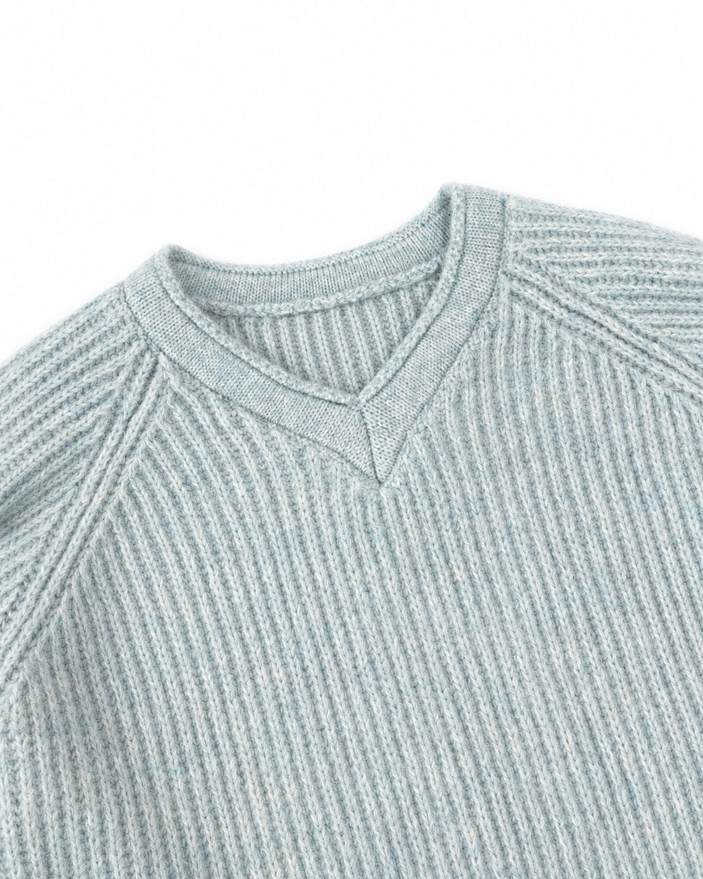 (UNISEX) Clay V-Neck Mohair Knit