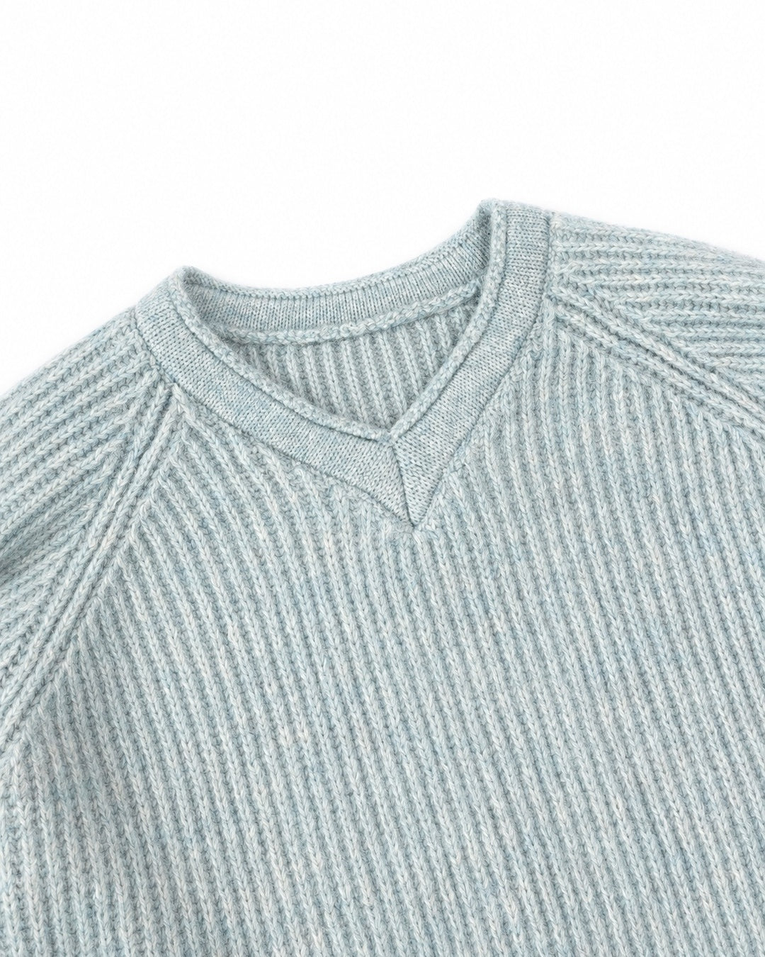 (UNISEX) Clay V-Neck Mohair Knit