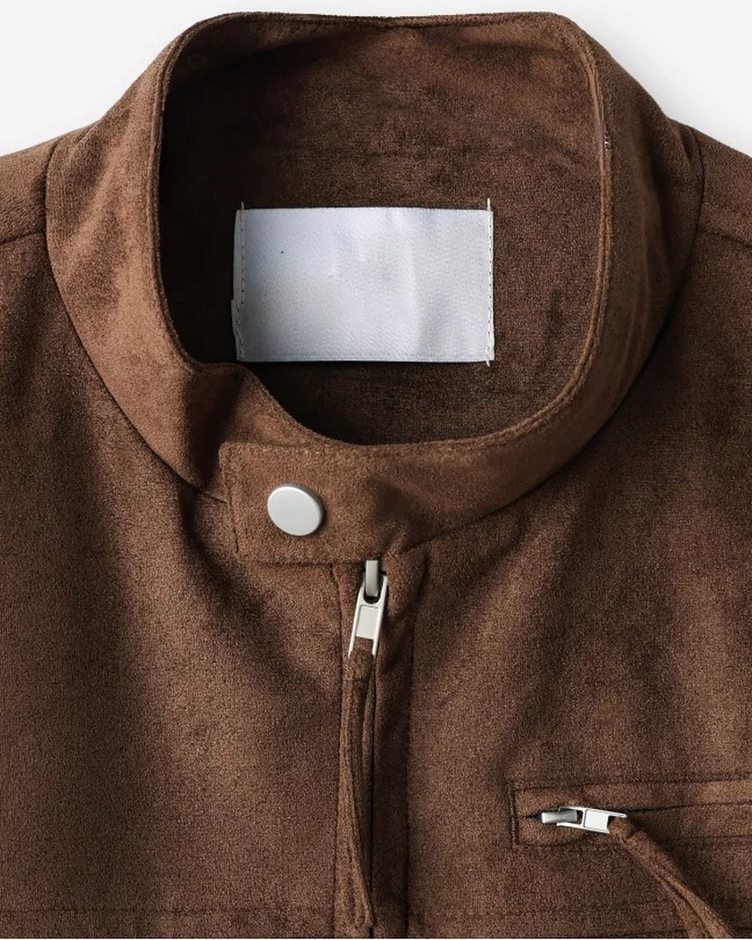 (UNISEX) Le Mans Biker Suede Crop Jacket