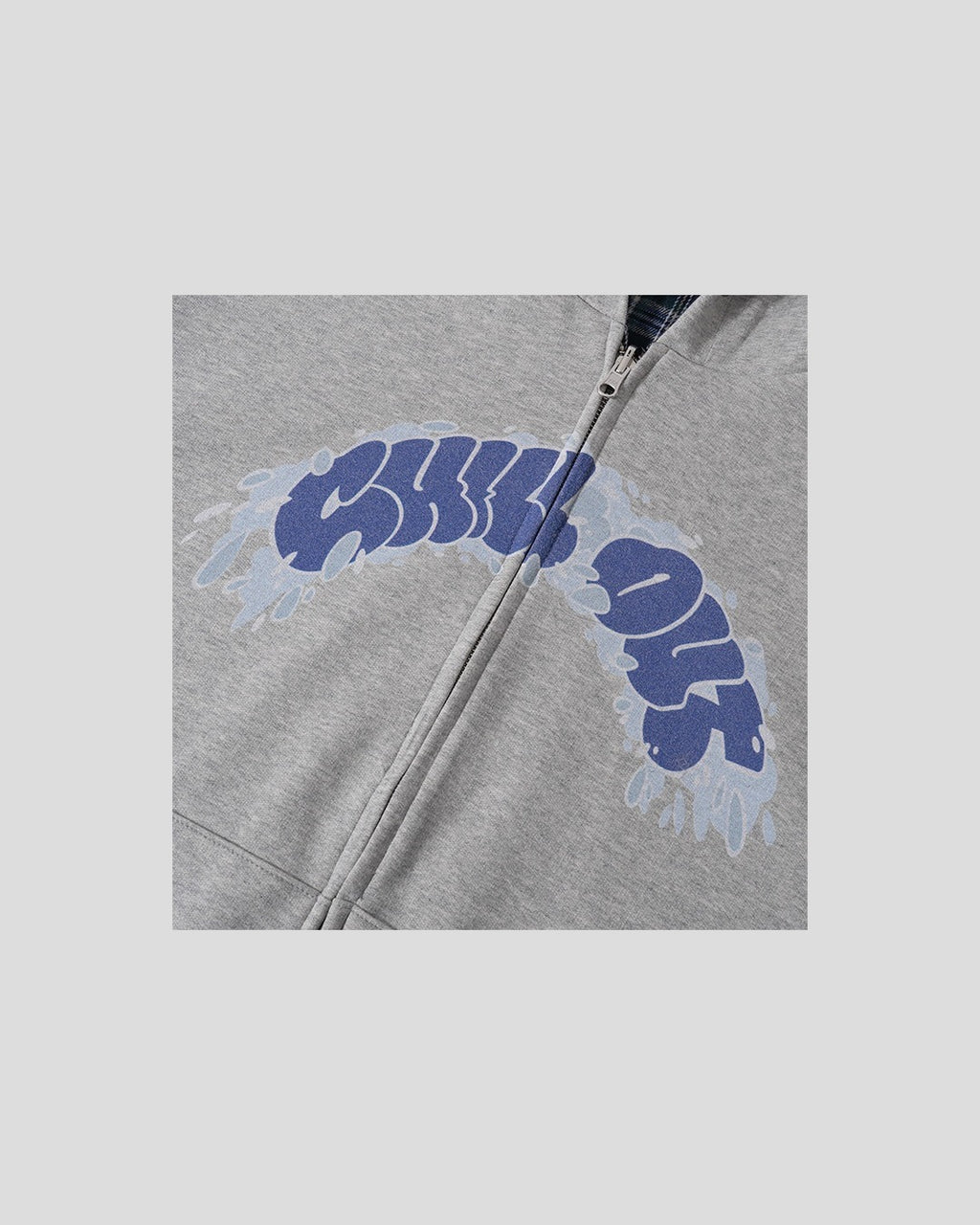 (UNISEX) Chill Reversible Over Hood Zip-Up