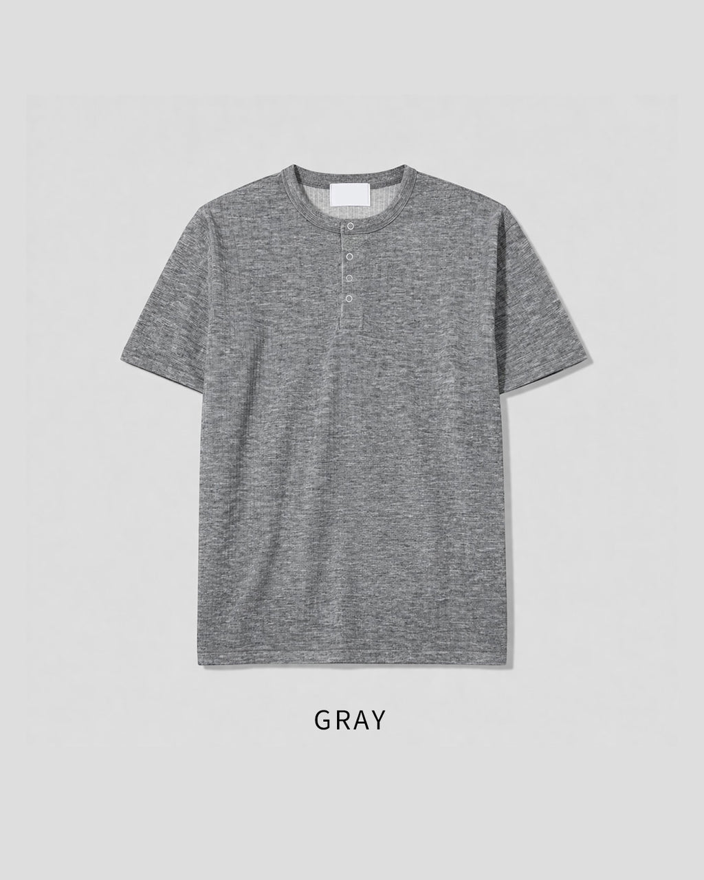 (M's) Allday Henley Neck T-shirt