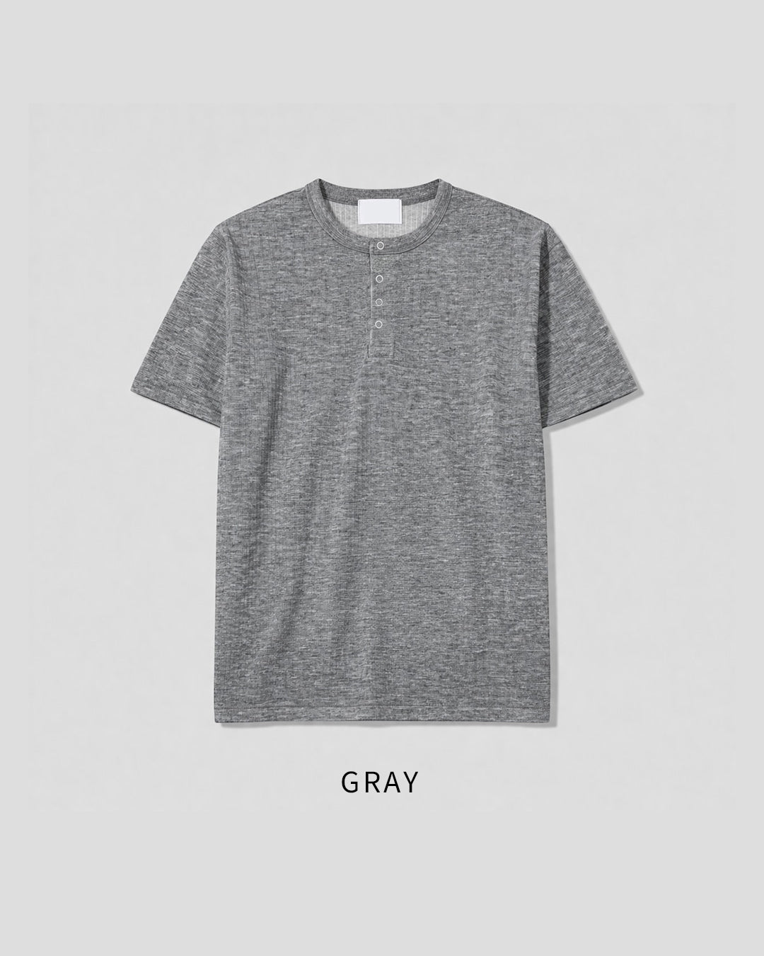 (M's) Allday Henley Neck T-shirt