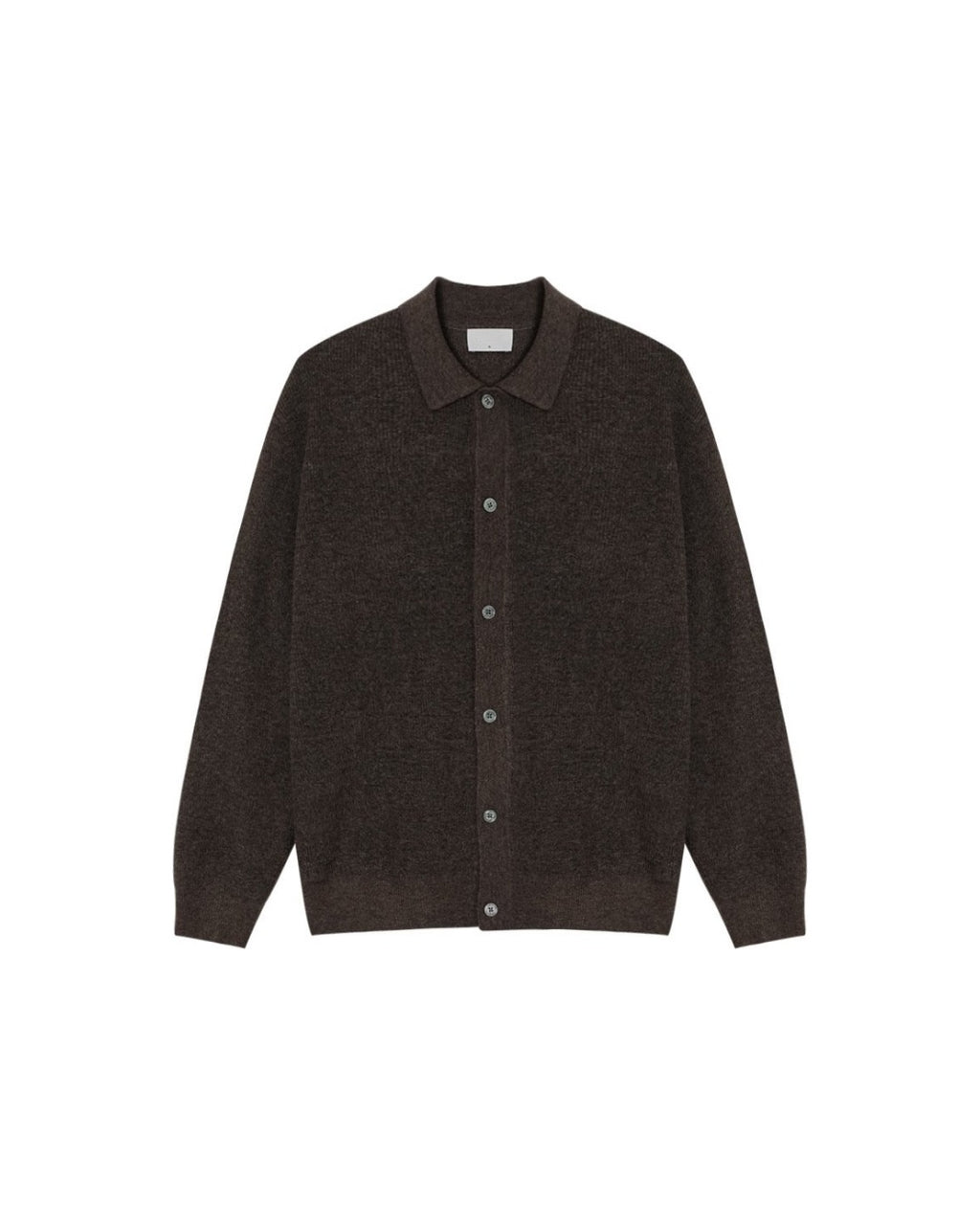 (UNISEX) Cashmere Like Soft Collar Cardigan